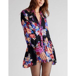 NWT Free People Brunch A Bunch Top / Deep Combo